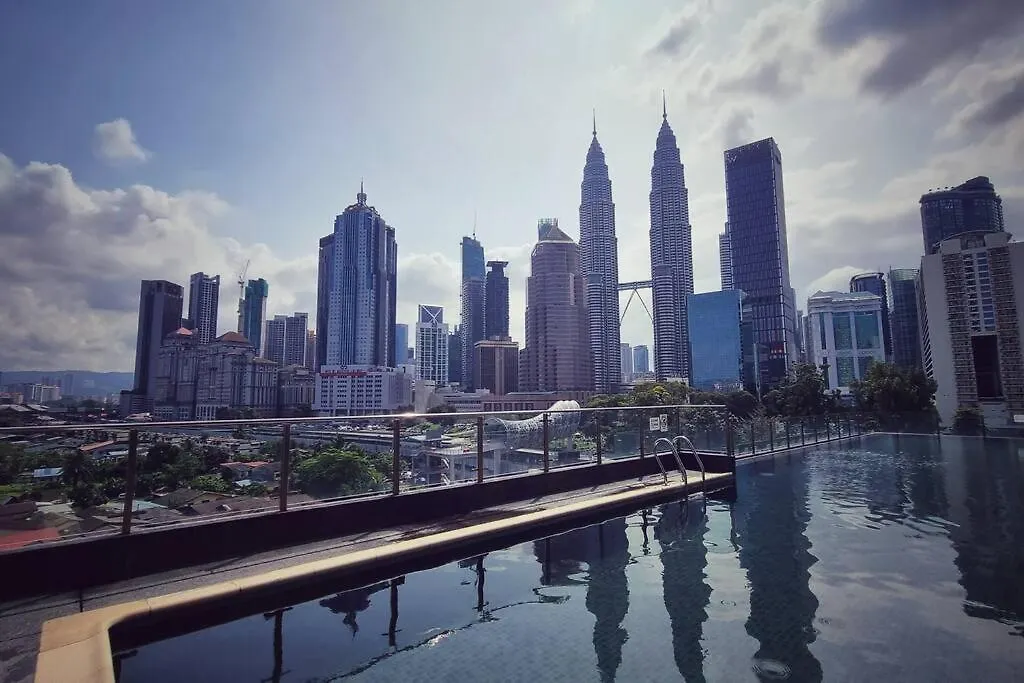 King Studio Suite Legasi Kampung Bharu View Klcc Kuala Lumpur Appartamento
