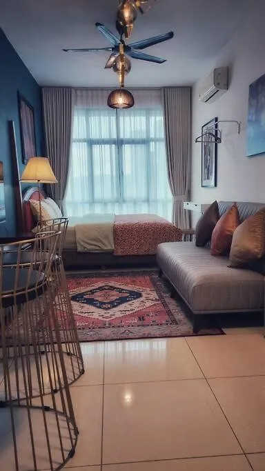 King Studio Suite Legasi Kampung Bharu View Klcc Kuala Lumpur Appartamento