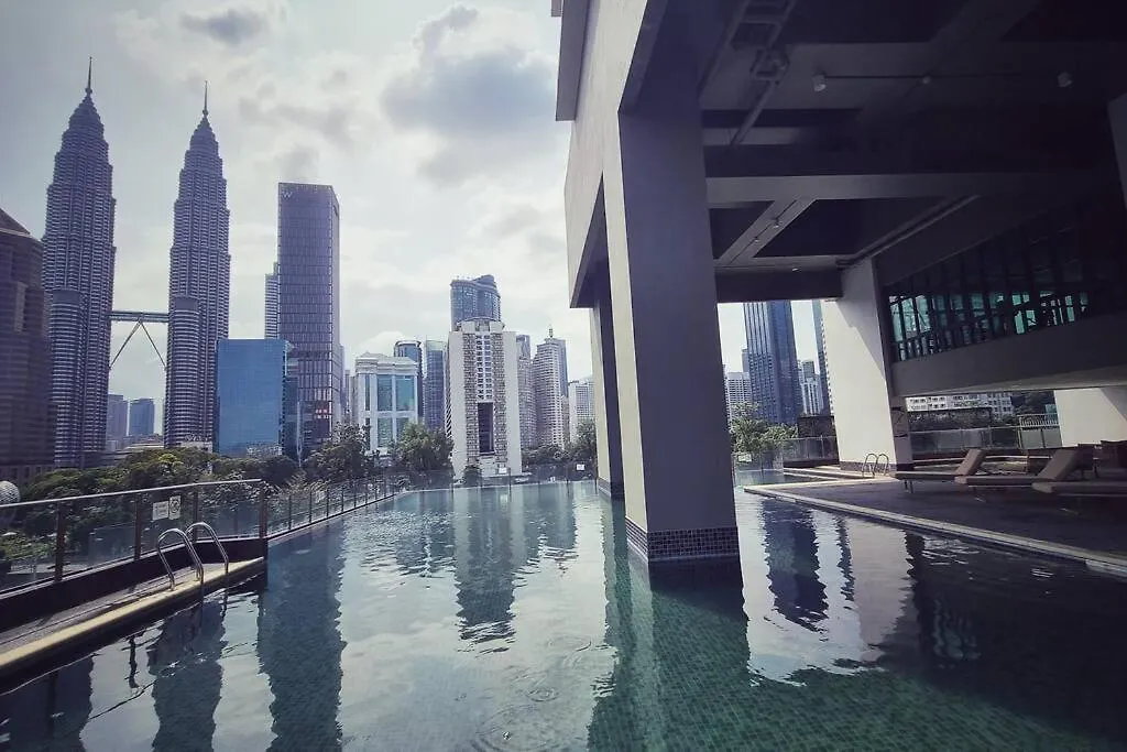 Appartamento King Studio Suite Legasi Kampung Bharu View Klcc Kuala Lumpur Malesia