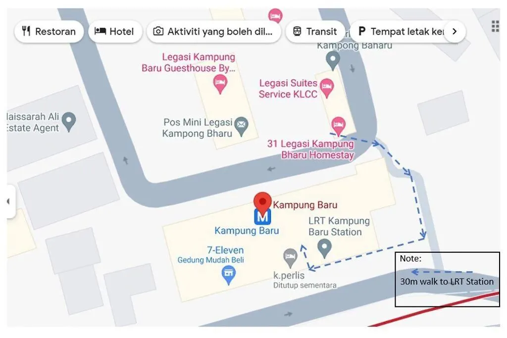 King Studio Suite Legasi Kampung Bharu View Klcc Kuala Lumpur 0*,  Malajsie